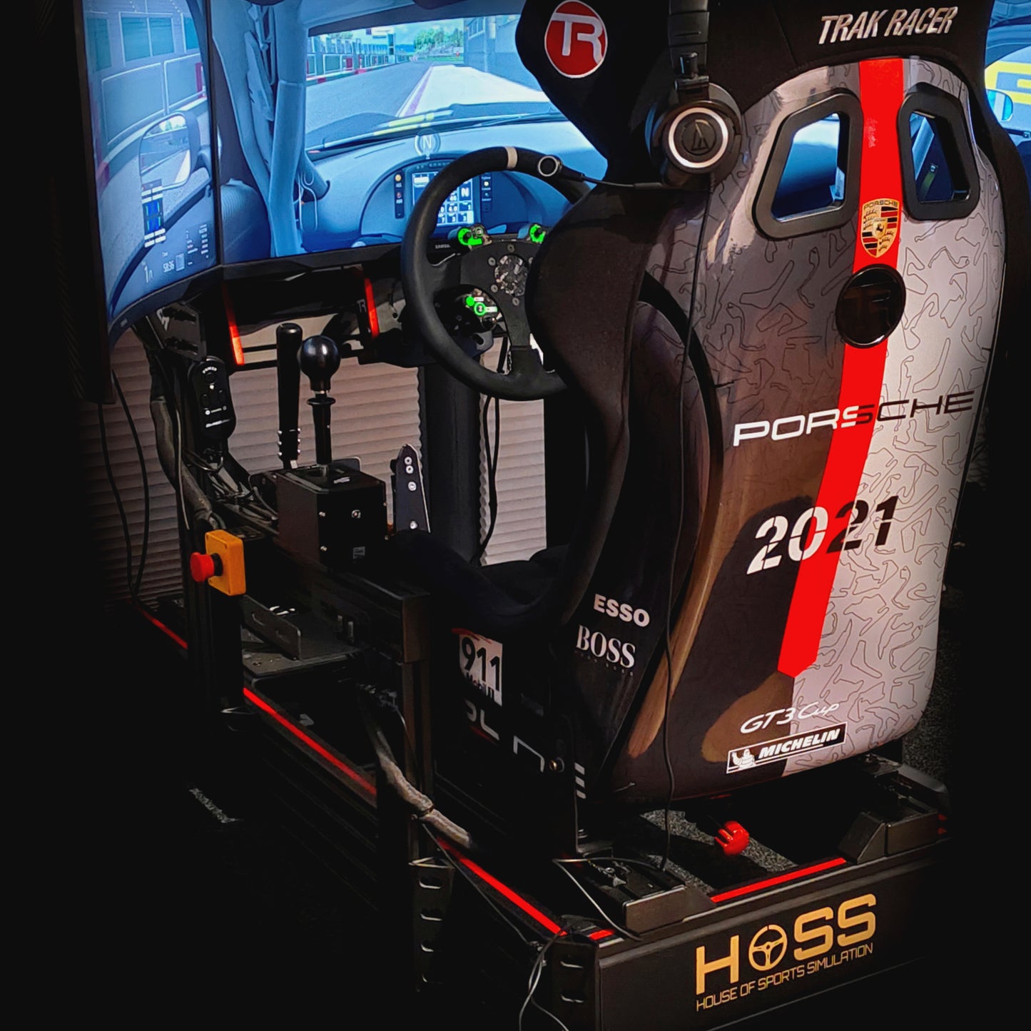 2 - GOLD TRIPLE SCREEN MOTORSPORT SIMULATOR