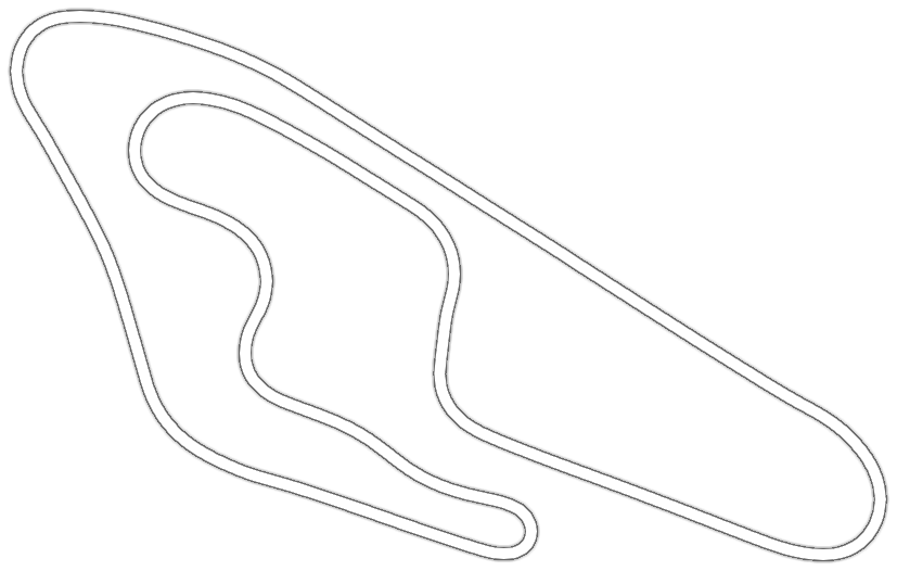 Ruapuna Raceway - Grand Prix map